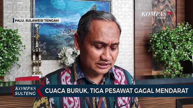 Cuaca Buruk, 3 Pesawat Gagal Mendarat
