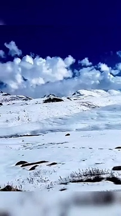 Heavy Snowfall in Skardu Gilgit Baltistan