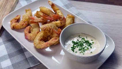 Gambas con gabardina ligera