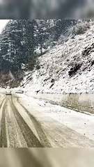 Heavy Snowfall Started in Murree