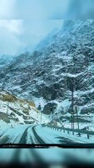 Heavy Snowfall on the Skardu Road Gilgit