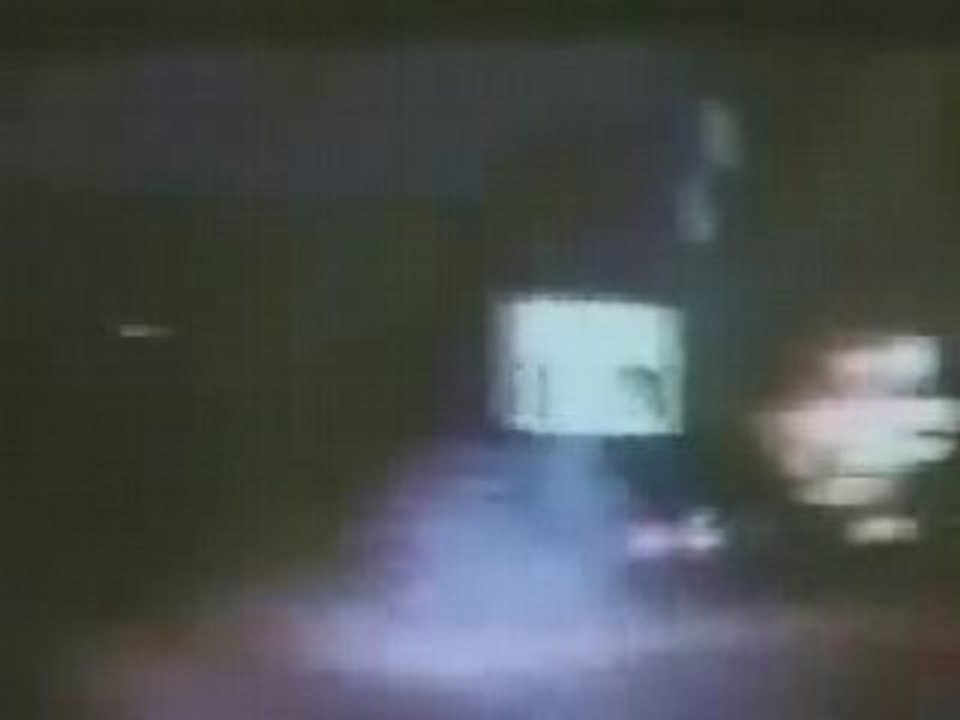 Course poursuite d'une voiture fantôme