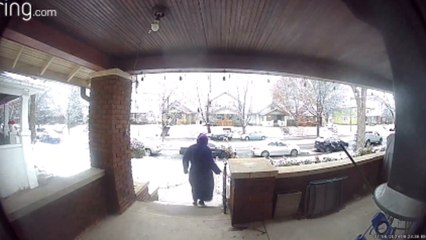 Woman driven to Painville while stepping out of house to start up car