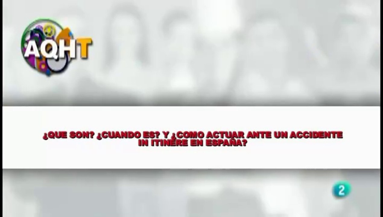 ¿QUE SON?   ¿CUANDO ES?   Y  ¿COMO ACTUAR ANTE UN ACCIDENTE IN ITINERE EN ESPAÑA?