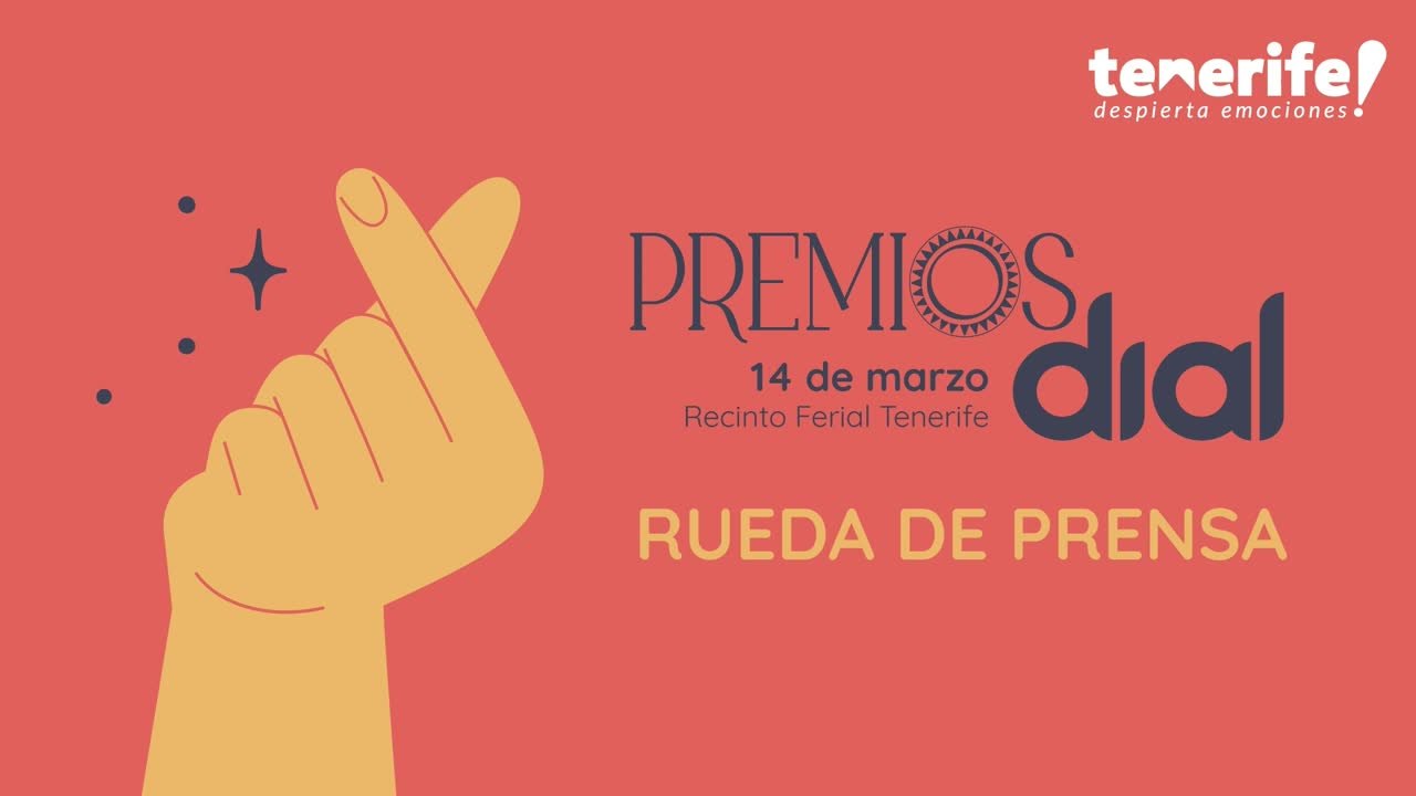 Presentación de los Premios Dial Tenerife 2024