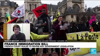 French top court rejects large parts of controversial immigration law