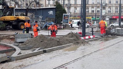 Konferencja Marcina Buchali na temat remontów w Łodzi