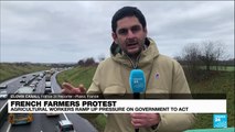 On the ground: French farmers block roads as protest edges closer to Paris