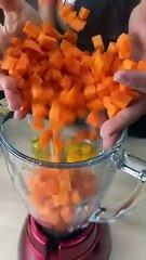 Fluffy carrot cake with chocolate crust!