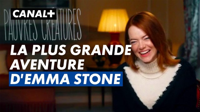 Comme un rêve - L'actrice Emma Stone du film Pauvres Créatures à Paris