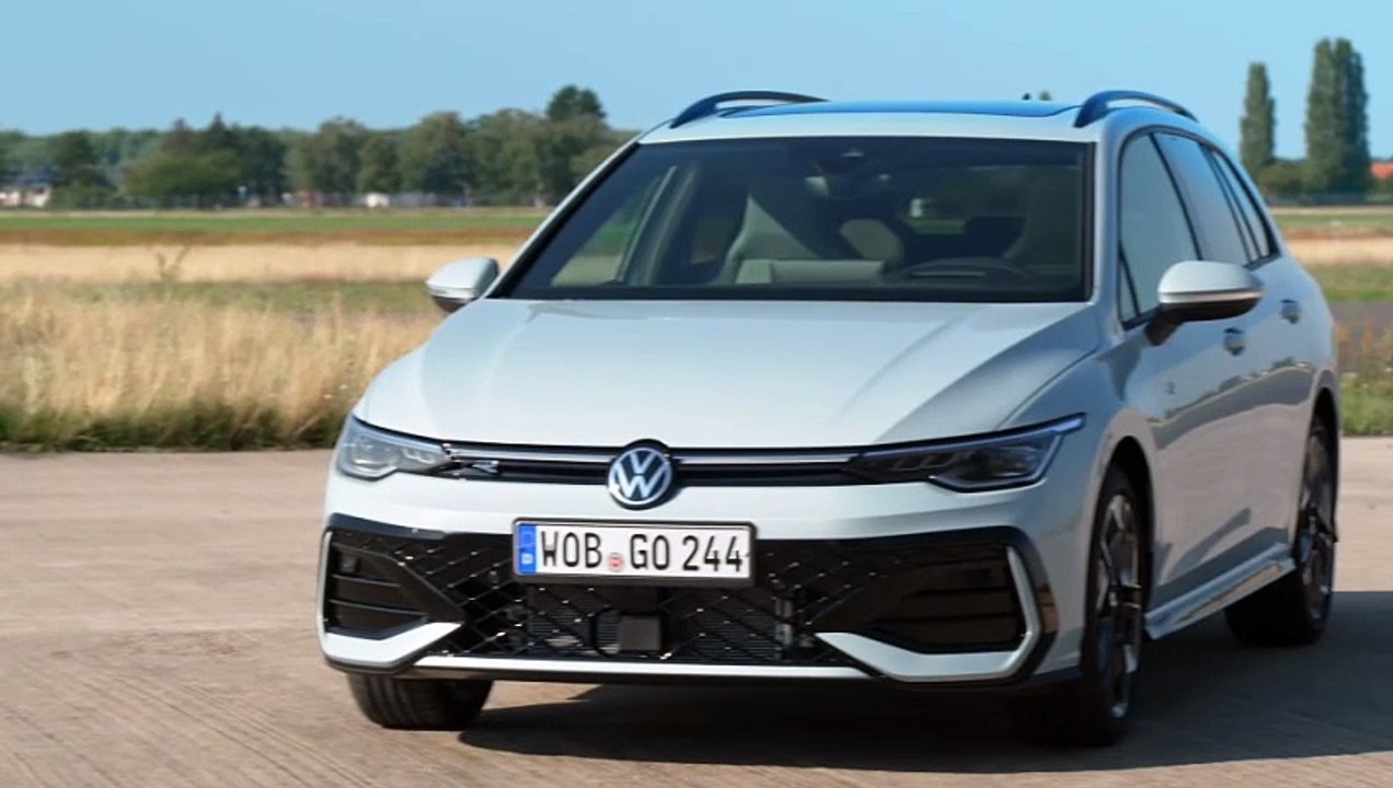 La Volkswagen Golf SW bénéficie de quelques légères retouches de style