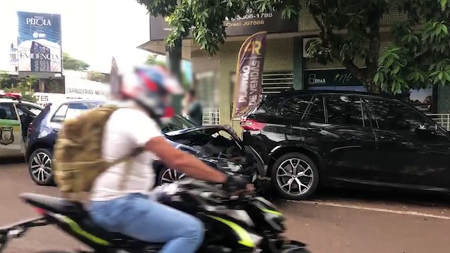 Strike: Colisão envolvendo cinco veículos ocorre no Centro