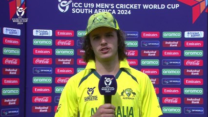 Sam Konstas on Australia's 225 world cup win over Zimbabwe