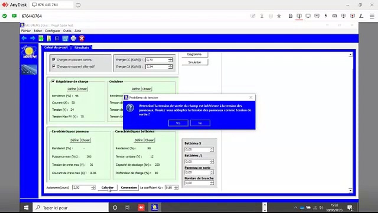 Prise en main du logiciel Moutens Solar_3