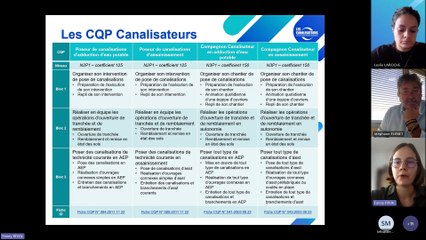 Webinaire : Les Certificats de Qualification Professionnelle des Canalisateurs