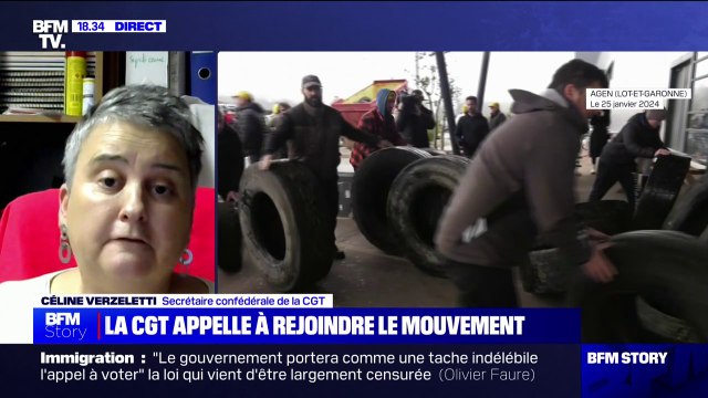 Céline Verzeletti, secrétaire confédérale de la CGT: La CGT appelle ses militants et militantes à aller rencontrer les travailleurs du monde agricole
