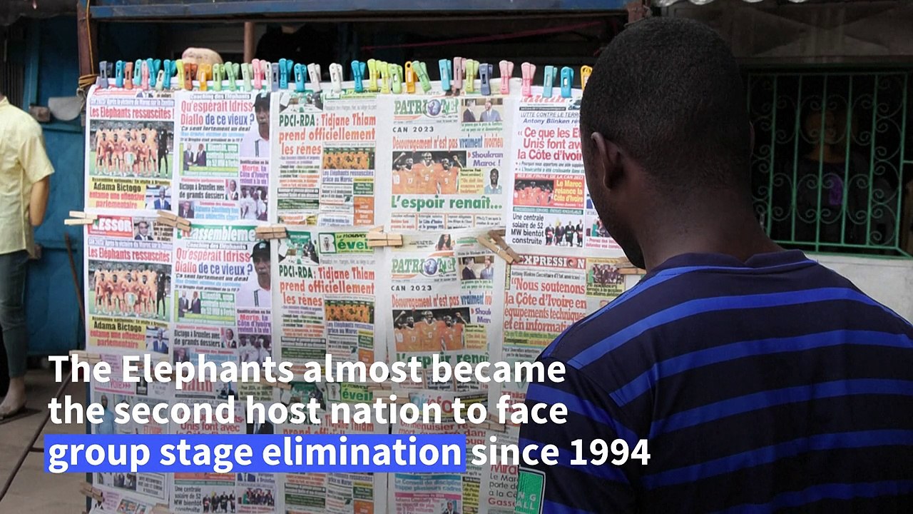 'We're going all the way': Ivorian football fans hopeful as hosts avoid early AFCON exit