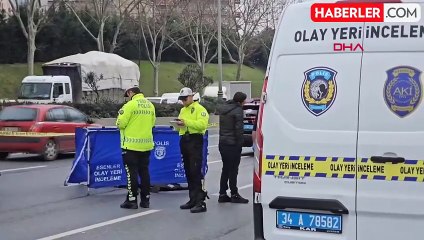 Esenler'de Üst Geçitten Atlayan Genç Kadına Otomobil Çarptı