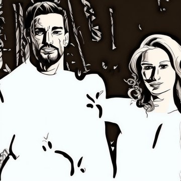 Giovanni et Cassandra, l'équipe rose : les adversaires devenus partenaires de Les Apprentis Aventuriers