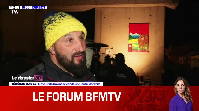 Jérôme Bayle, leader du mouvement des agriculteurs en Haute-Garonne: Tous les agriculteurs de France mènent des actions