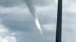 Moradores do Noroeste registram nuvem funil; fenômeno foi visto em pelo menos duas cidades