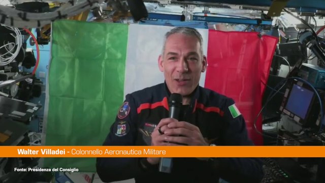 Spazio, Meloni a Villadei L'Italia vi è grata