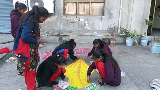 खुशियों की रंगोली, रक्तदान महादान का उत्साह