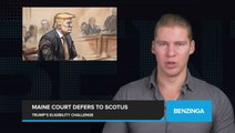 Maine Supreme Court Refuses to Decide on Trump's Ballot Eligibility, Defers to US Supreme Court