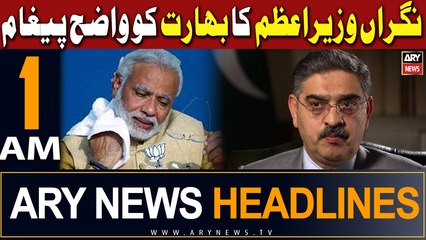 ARY News 1 AM Headlines | Pakistan & India Updates | Jan 26, 2024 📰