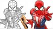 Comment dessiner Spiderman étape par étape ||Tutoriel de dessin Dessin facile || Comment dessiner Spiderman étape par étape