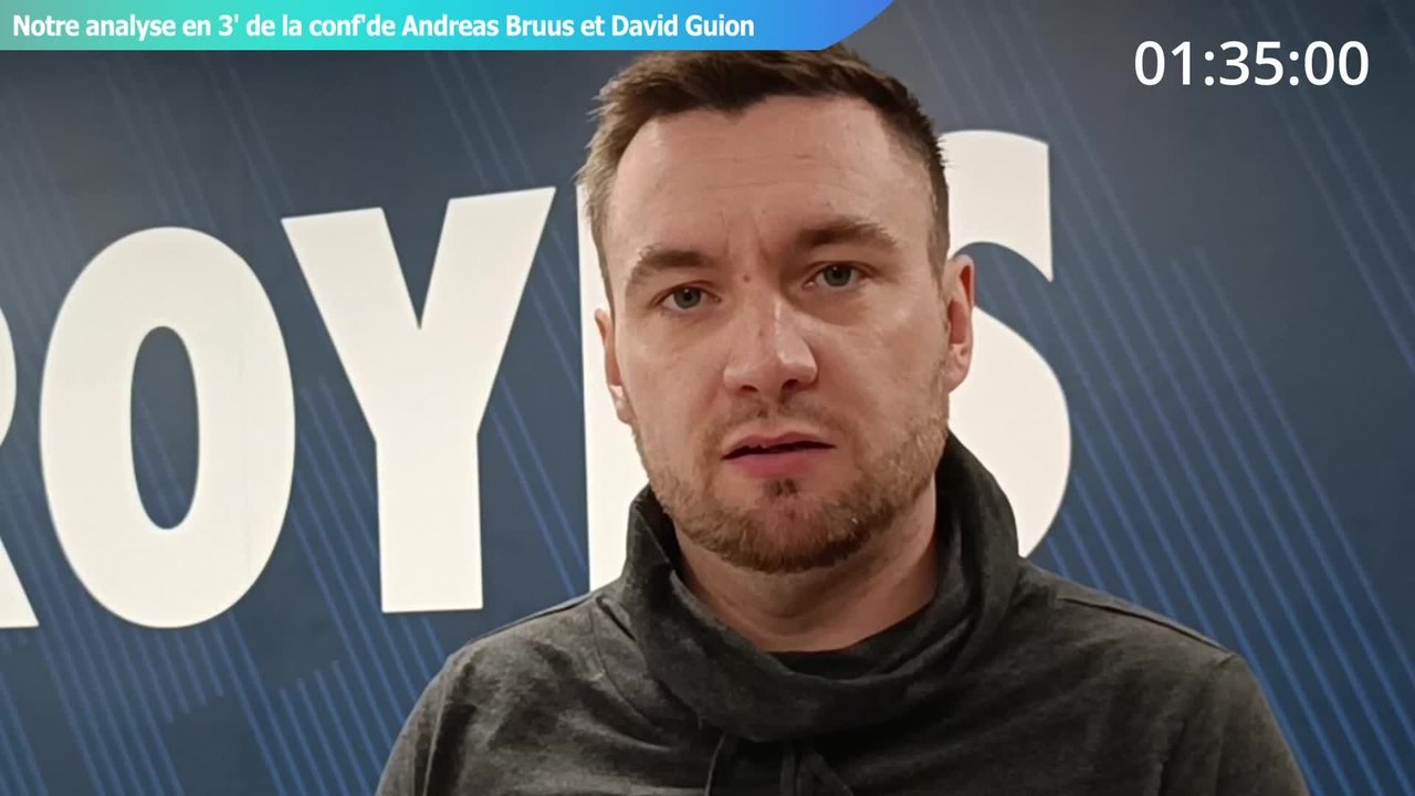 Notre analyse en 3' de la conf' de presse de Andreas Bruus et David Guion avant Caen-Estac