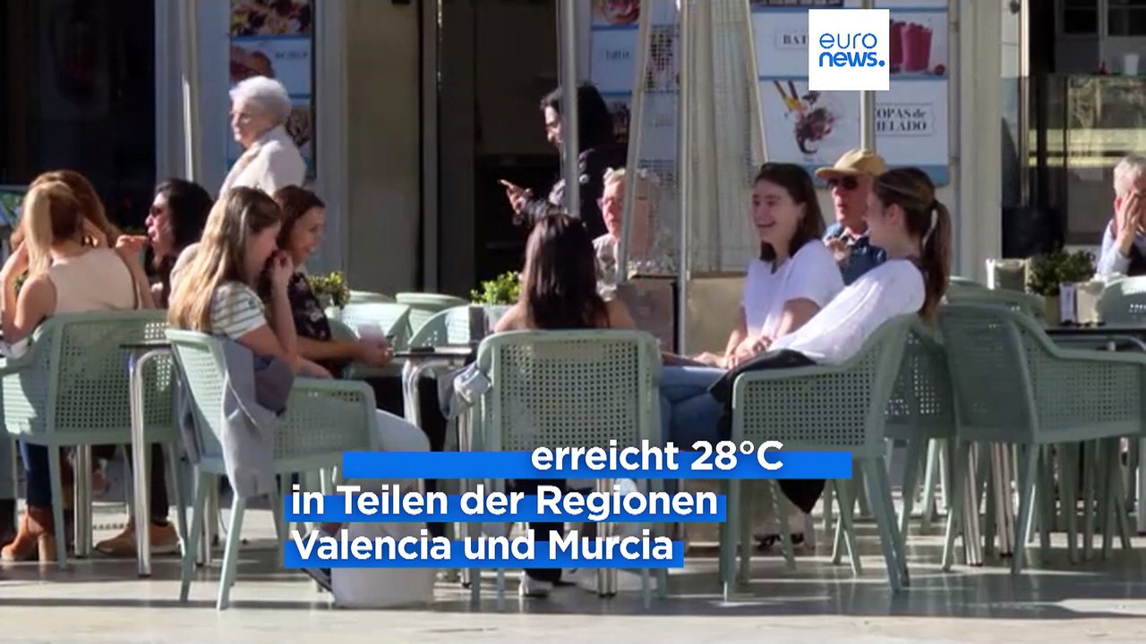 Spanien schwitzt schon - Frankreich bald auch