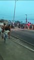 Moradores protestam contra a falta de água na Vila Emater