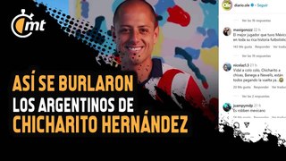 Argentinos se burlan de fichaje de Chicharito Hernández con Chivas