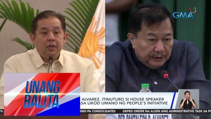 Ex-House Speaker Alvarez, itinuturo si House Speaker Romualdez na nasa likod umano ng People's Initiative | UB