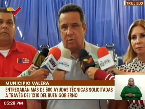 Trujillanos recibieron más de 600 ayudas técnicas a través del 1X10 del Buen Gobierno