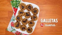 Galletas de avena con chocolate, económicas, saludables y deliciosas