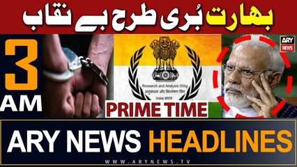 Latest ARY News Headlines at 3 AM – January 26, 2024 🗞️