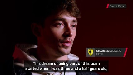 'This is where I want to be' - Charles Leclerc signs new Ferrari deal