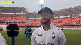 Ben Duckett Post-Match Interview after Day 1 of India v England Test Match _ talkSPORT Cricket(360P)