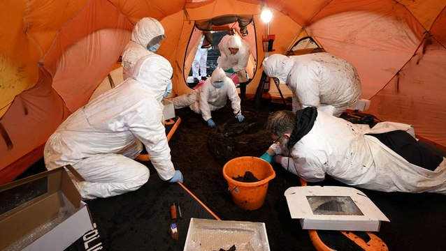 Human remains dating back 2,500 years discovered in Northern Ireland bog