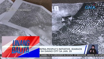 Prayer rally kontra-People's Initiative, idaraos ng ilang grupo sa Davao City sa Jan. 28 | UB