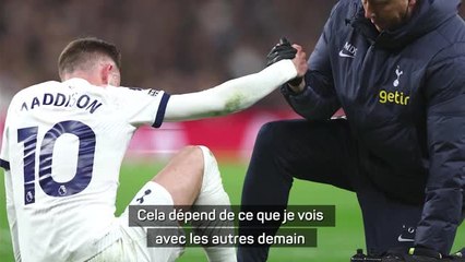 Tottenham - Postecoglou : "Maddison est prêt"