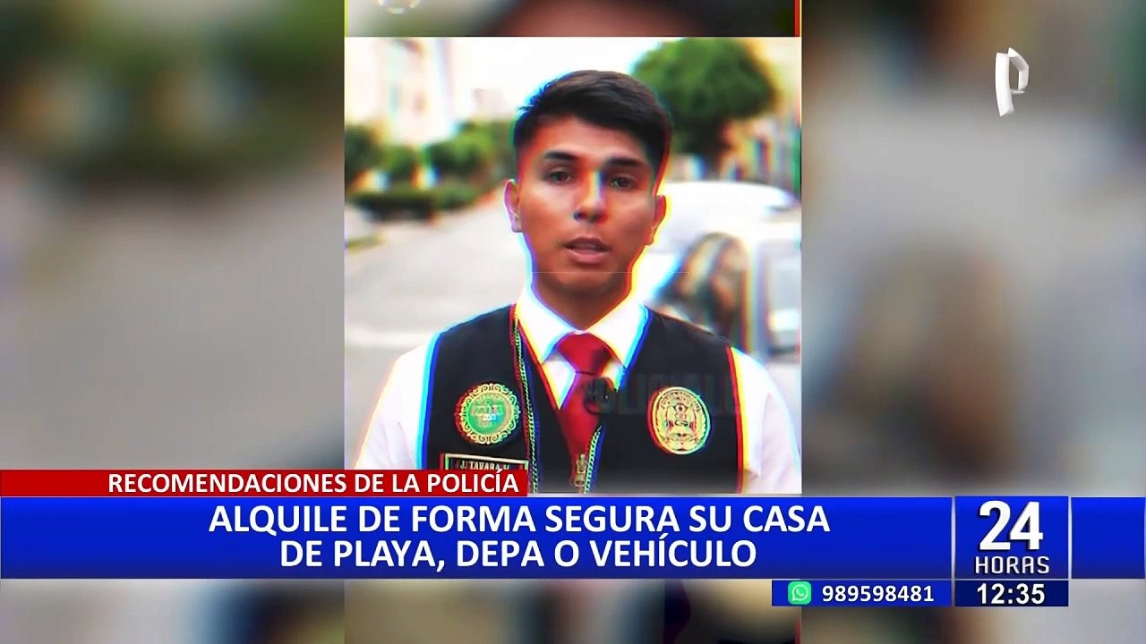 Verano 2024: Recomendaciones de la PNP para evitar estafas en alquileres de casa de playa