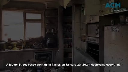 Moore Street house fire in Warrnambool - January 2024