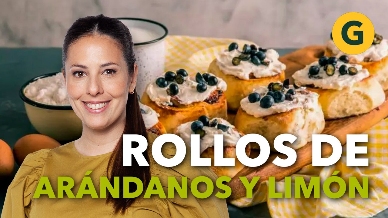 COMBINACIÓN ORIGINAL: ROLLOS de ARÁNDANOS y LIMÓN de la mano de Estefi Colombo | El Gourmet