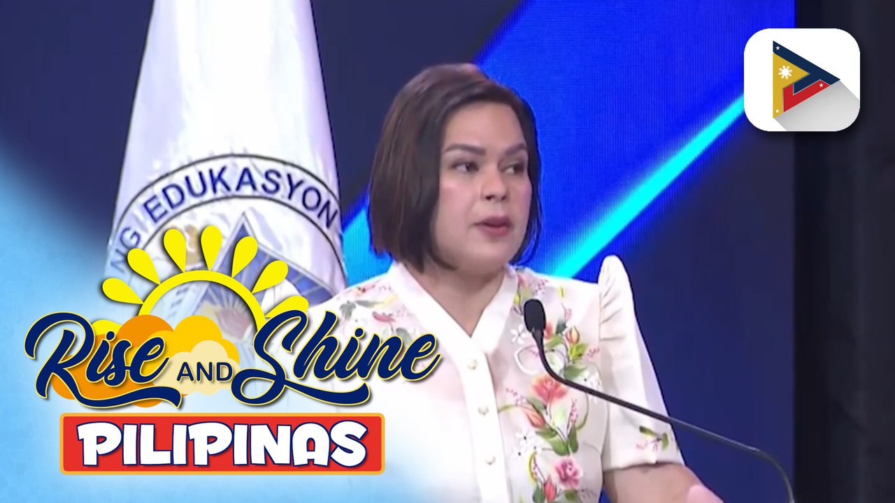 Mga tagumpay at plano ng DepEd para mapagbuti pa ang edukasyon sa bansa, inilatag ni VP at DepEd Sec. Sara Duterte