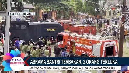 BERITA ACEH | ASRAMA SANTRI DI ACEH TERBAKAR, 2 ORANG TERLUKA#info #berita #viral