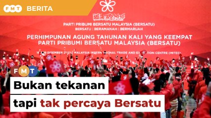 Download Video: Tiada tekanan tetapi tak yakin Bersatu, kata penganalisis