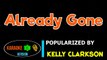 Already Gone - Kelly Clarkson _ Karaoke Version _HQ▶️ ️
